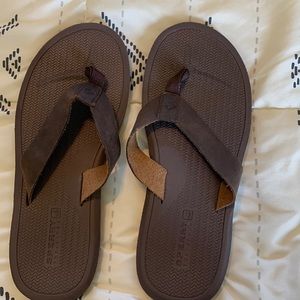 Mens Sperry Flip Flops Size 11